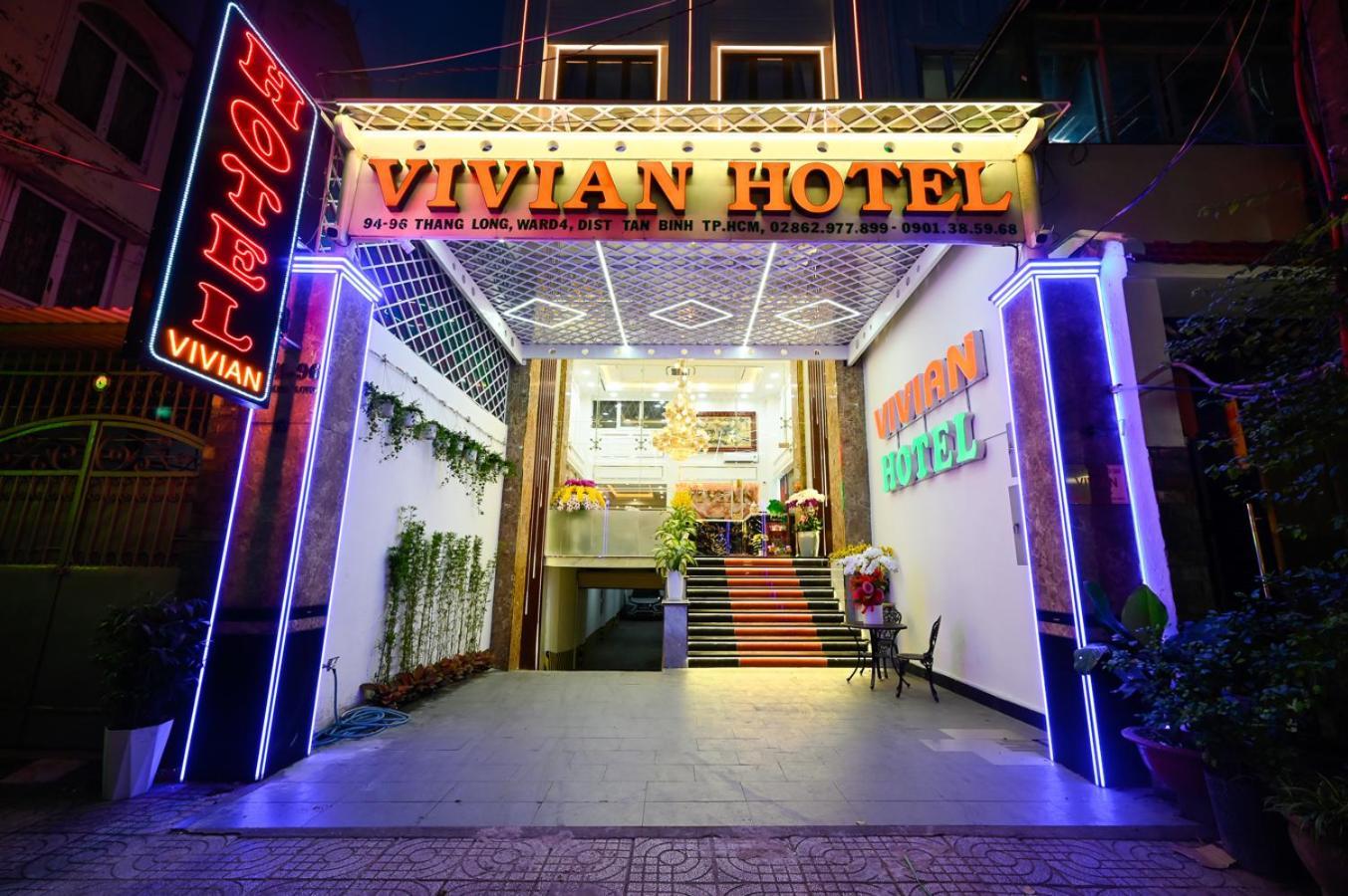 הו צ'י מין סיטי Vivian Airport Hotel Saigon מראה חיצוני תמונה